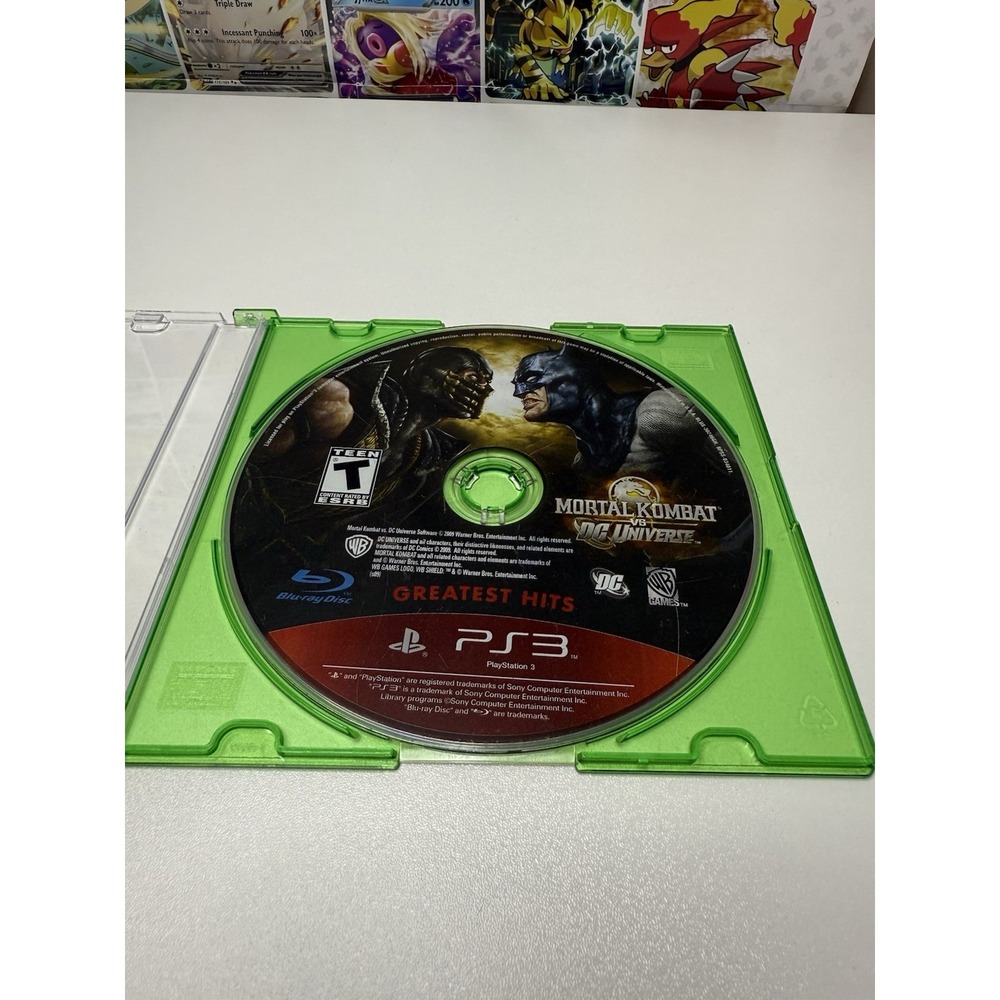 Mortal Kombat vs DC Universe Greatest Hits PS3 Game Disc Only